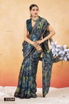 Shubhakshi 02 By Vallabhi Brasso Floral Print With Swarovsaki Work Saree Wholesale Distributors In India